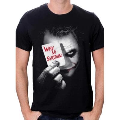 Tshirt homme Batman - Joker Why so serious ? - Legend Icon