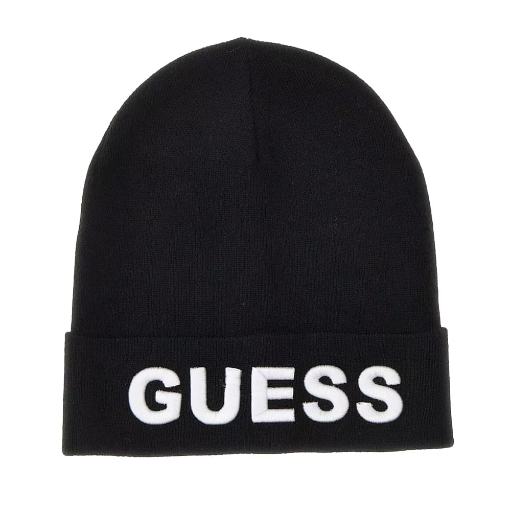 Bonnet Guess tricot Homme Noir