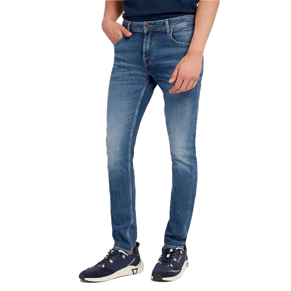 Jeans Guess Denim chris slim Homme Bleu