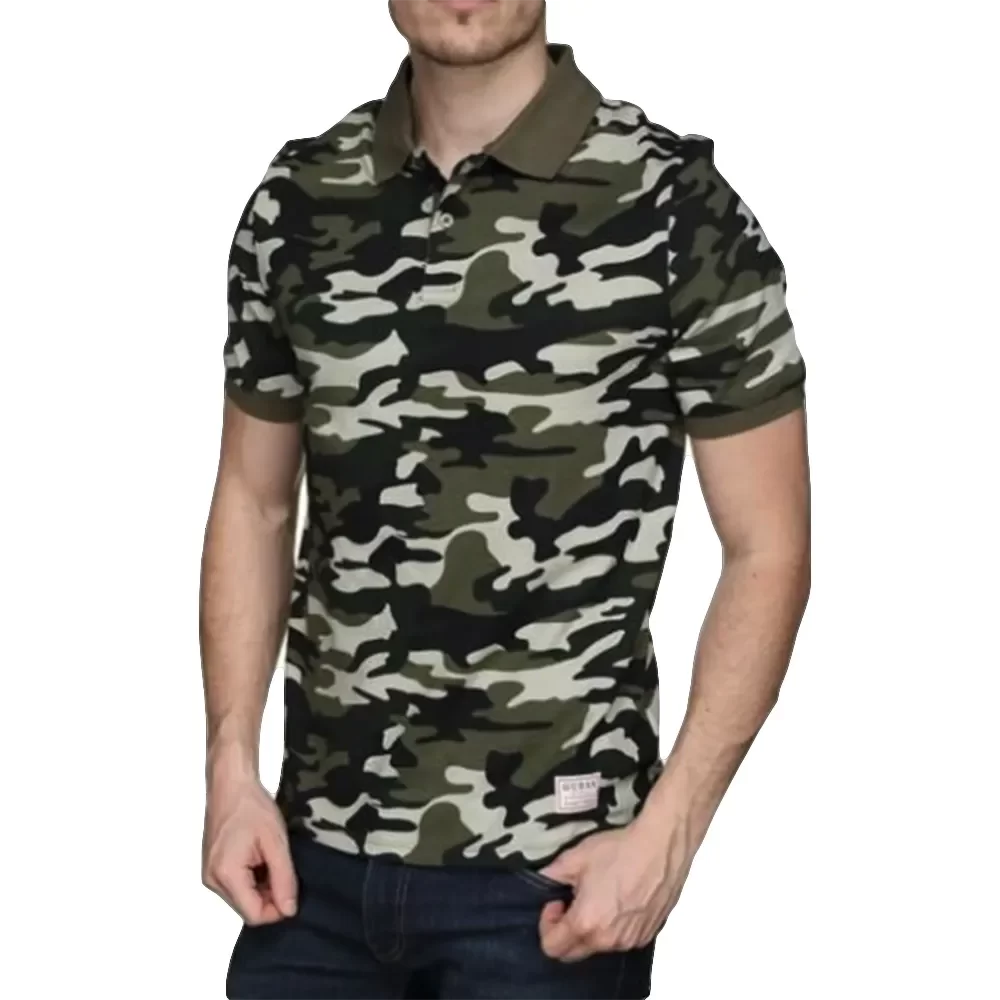 Polo Guess Dylan ss polo Homme Camouflage