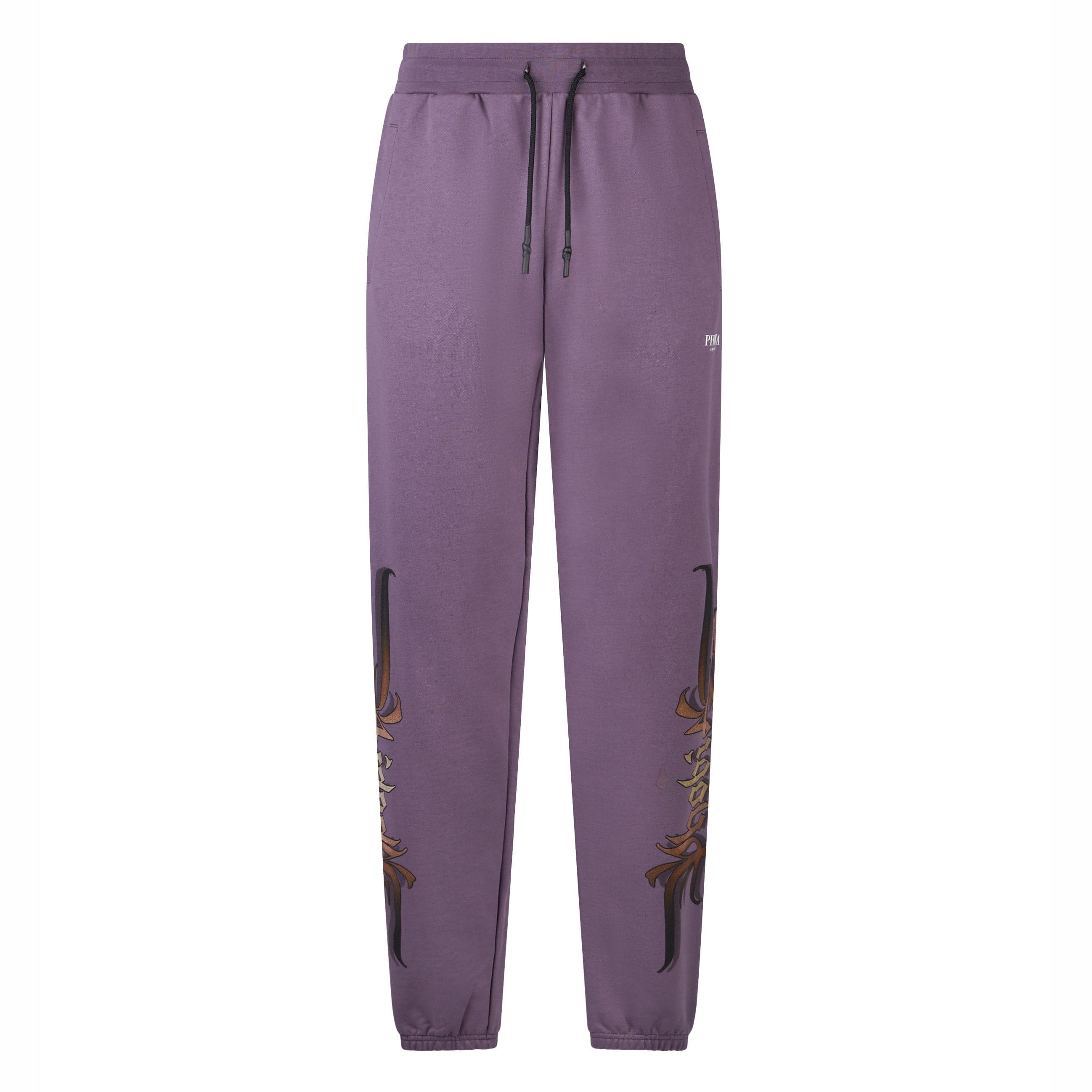 Pantalon De Survetement Leger Homme Pantalon Gothique Sh Print Violet