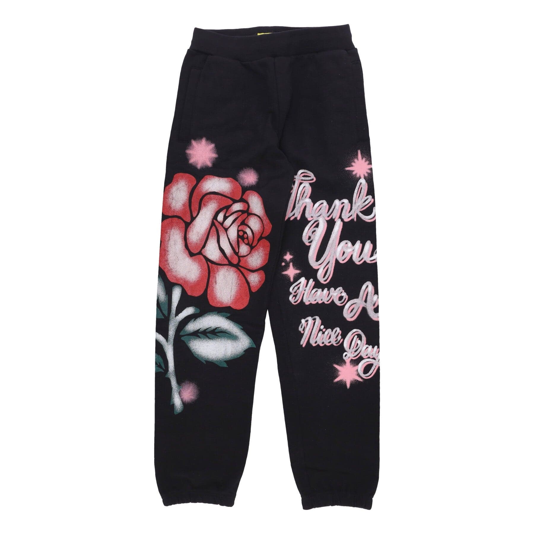 Merci Rose Pantalon de survetement Noir Pantalon de survetement pour homme