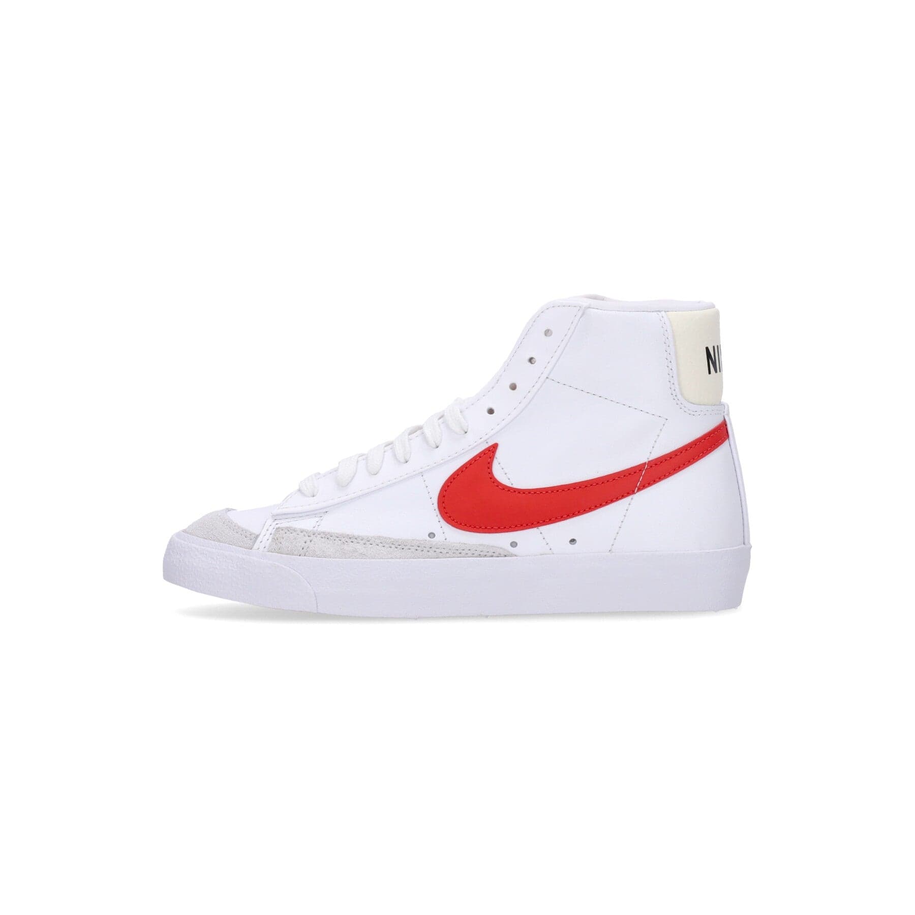 Blazer Mid 77 Chaussure Haute Homme Vintage Blanc/Rouge Picante/Lait de Coco/blanc