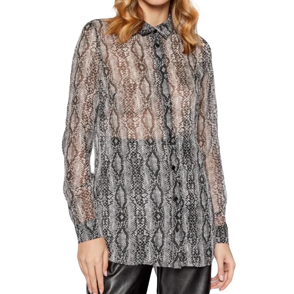 Chemise Guess Original Femme Gris